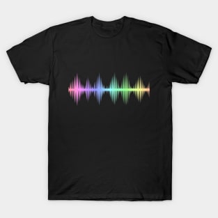 Music Equalizer Bars Beats Waves T-Shirt